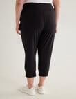 Superfit Curve Cropped Jogger, Black product photo View 02 S
