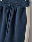 Mac & Ellie Colourblock Trackpant, Navy Marle product photo View 02 S