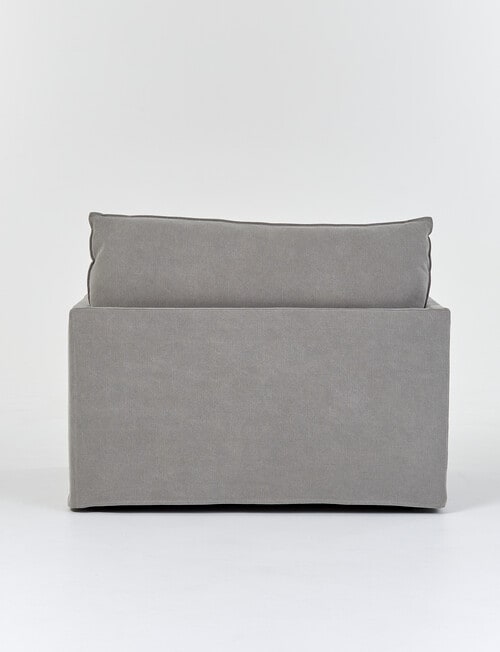 LUCA Furniture Orlando Fabric Chair, Grey product photo View 05 L