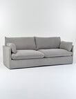 LUCA Furniture Orlando Fabric 3 Seater Sofa, Grey product photo View 03 S