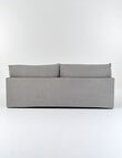 LUCA Furniture Orlando Fabric 3 Seater Sofa, Grey product photo View 05 S