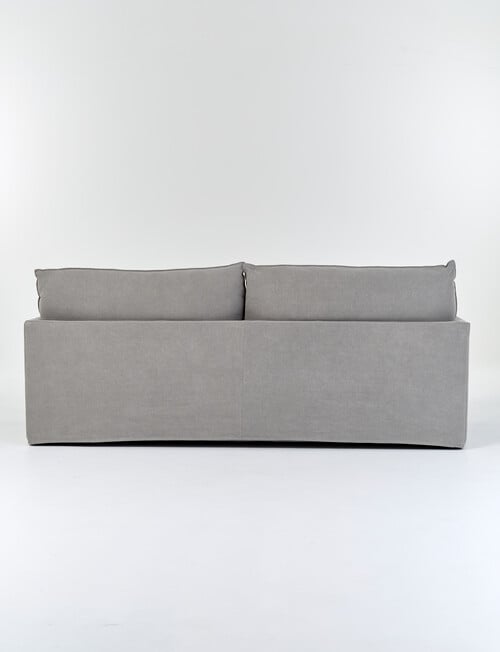 LUCA Furniture Orlando Fabric 3 Seater Sofa, Grey product photo View 05 L