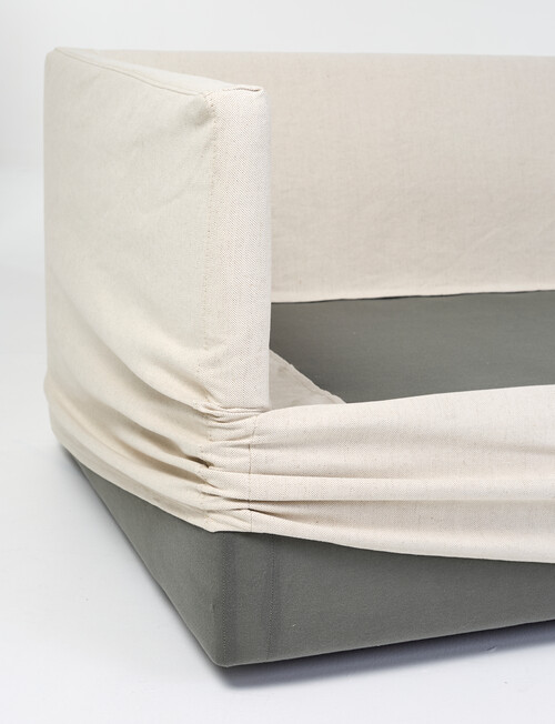 LUCA Furniture Orlando Cover Fabric Chair, Natural product photo View 02 L