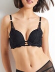 Perfects Out All Night Push Up Bra, Black, B-D product photo