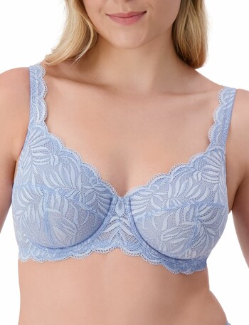 Triumph Essential Lace Underwire Bra, Wedgewood product photo