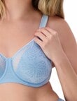 Triumph Lacy Minimiser Bra, 2-Pack, Blue Sea & Grey product photo View 08 S