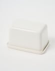 Alex Liddy Contemporary Butter Dish, 500g, White product photo
