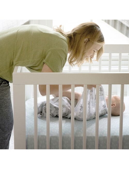 Swaddle Me Mono Swaddle, Scribble Elephant, 1-Pack, 0-3m product photo View 06 L