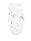 Swaddle Me Monogram Swaddle, Sunset Space, 2-Pack, 0-3m product photo View 03 S
