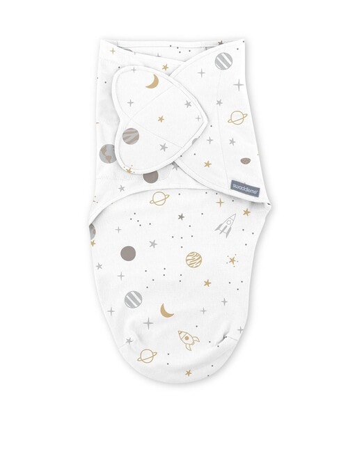 Swaddle Me Monogram Swaddle, Sunset Space, 2-Pack, 0-3m product photo View 03 L