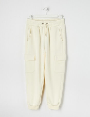 No Issue Cargo Trackpant, Milk product photo