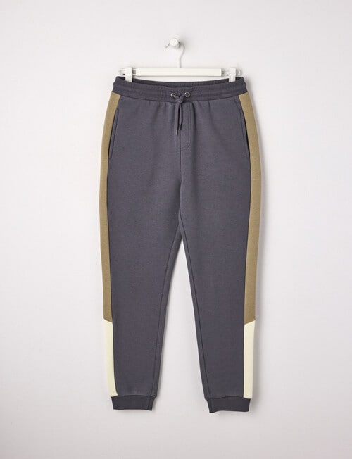 No Issue Spliced Trackpant, Smoke product photo