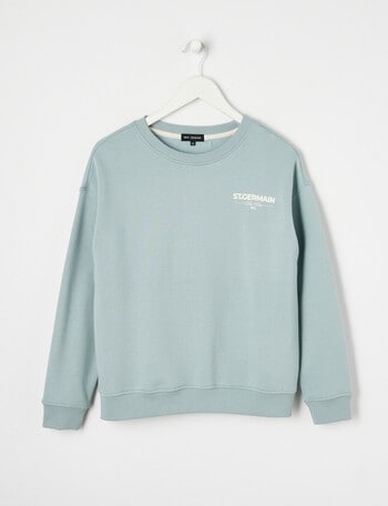 No Issue St Germain Oversized Crew Sweat, Blue product photo