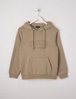 No Issue Deboss Hoodie, Stone product photo
