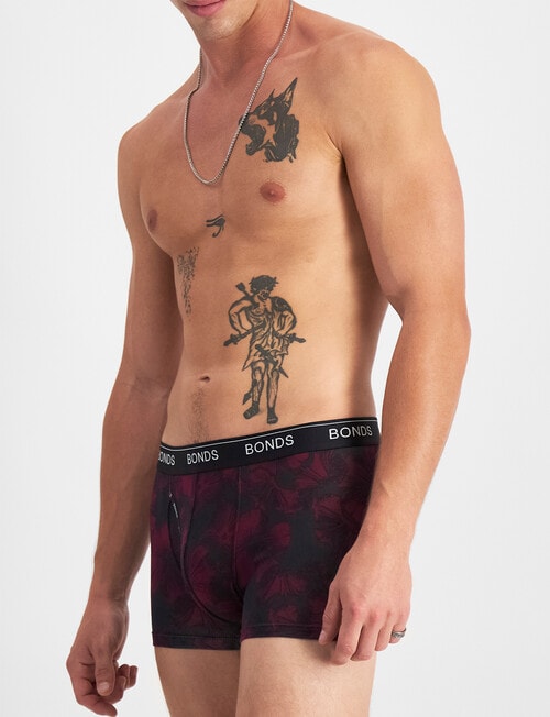 Bonds Guyfront Print Trunk, Nocturnal Petals product photo View 02 L