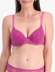 Berlei Because Lace Lightly Lined Contour Bra, Wish, A-E product photo View 03 S