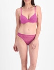 Berlei Because Lace Hi Bikini Brief, Wish, 8-24 product photo View 04 S