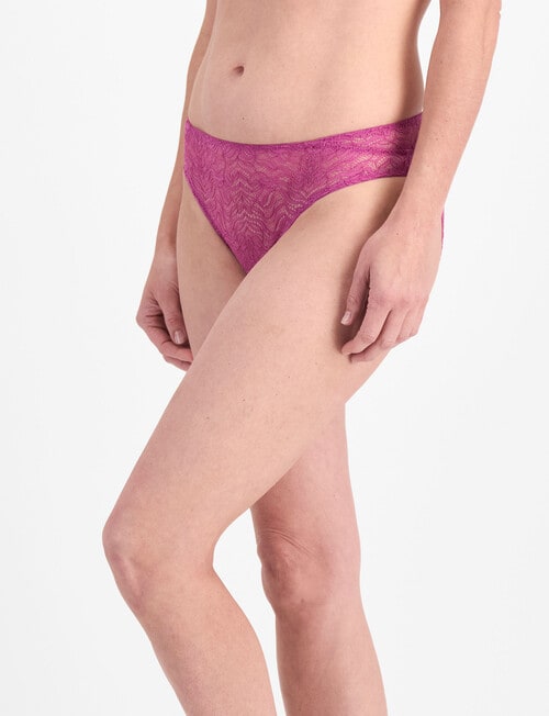 Berlei Because Lace Hi Bikini Brief, Wish, 8-24 product photo View 02 L