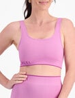Berlei Active Seamless Scoop Sports Crop, Purple Smoke, S-3XL product photo