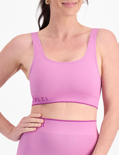 Berlei Active Seamless Scoop Sports Crop, Purple Smoke, S-3XL product photo