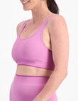 Berlei Active Seamless Scoop Sports Crop, Purple Smoke, S-3XL product photo View 03 S