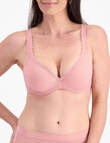Berlei Barely There Lace T-Shirt Bra, Sunset Sonata, A-E product photo
