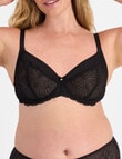 Berlei Lift & Shape Minimiser Bra, Black, D-G product photo View 02 S