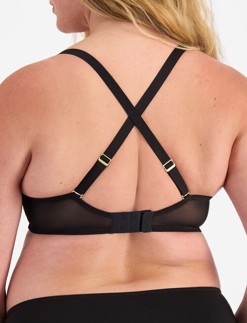 Berlei Lift & Shape Minimiser Bra, Black, D-G product photo View 04 L