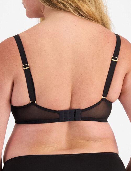 Berlei Lift & Shape Minimiser Bra, Black, D-G product photo View 03 L