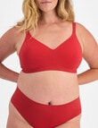 Berlei Understate Wirefree Bra, Mela Rossa, S-3XL product photo