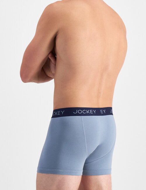 Jockey No Ride Up Strike Trunk, 2-Pack, Blue product photo View 03 L