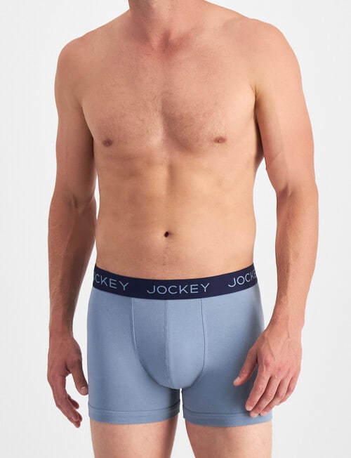 Jockey No Ride Up Strike Trunk, 2-Pack, Blue product photo View 07 L