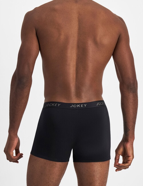 Jockey Comfort Stripe Trunk, 3-Pack, Green & Beige product photo View 11 L
