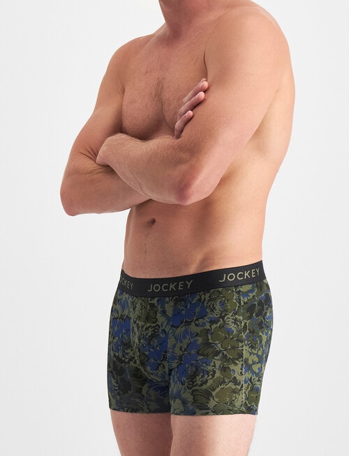 Jockey Comfort Print Trunk, 3-Pack, Crazy Camo product photo View 02 L