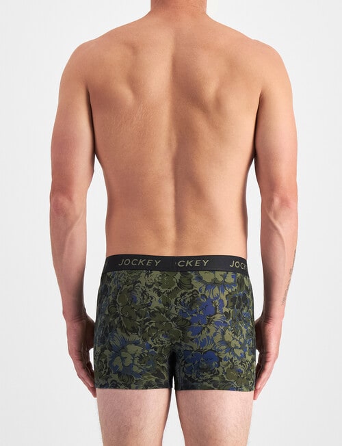 Jockey Comfort Print Trunk, 3-Pack, Crazy Camo product photo View 03 L