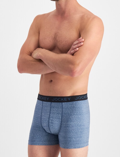 Jockey Miami No Ride Up Trunk, Blue product photo View 02 L