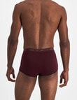 Jockey Y-Front Brief, 2-Pack, Grey & Maroon product photo View 08 S