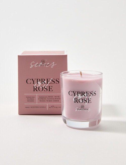 Home Fusion Series 001 Candle, Cypress Rose product photo