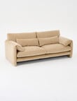 LUCA Furniture SEATTLE Fabric 3 Seater Sofa product photo