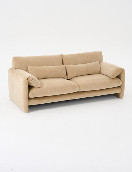 LUCA Furniture Seattle Fabric 3 Seater Sofa product photo