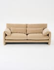 LUCA Furniture SEATTLE Fabric 3 Seater Sofa product photo View 03 S
