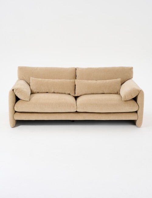 LUCA Furniture SEATTLE Fabric 3 Seater Sofa product photo View 03 L
