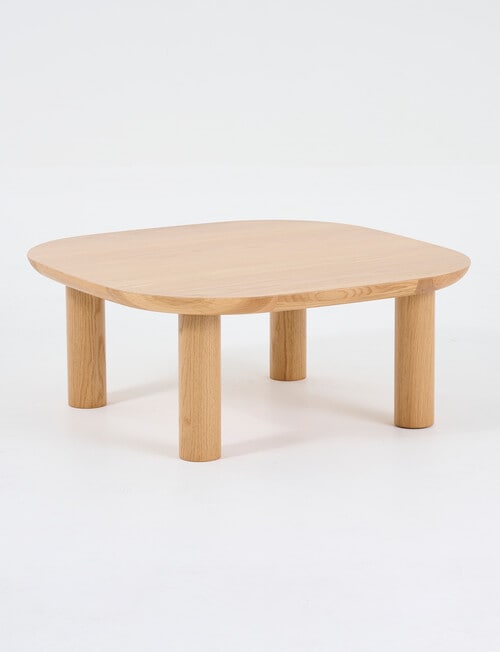 LUCA Furniture Geneva Coffee Table Square, Natural product photo