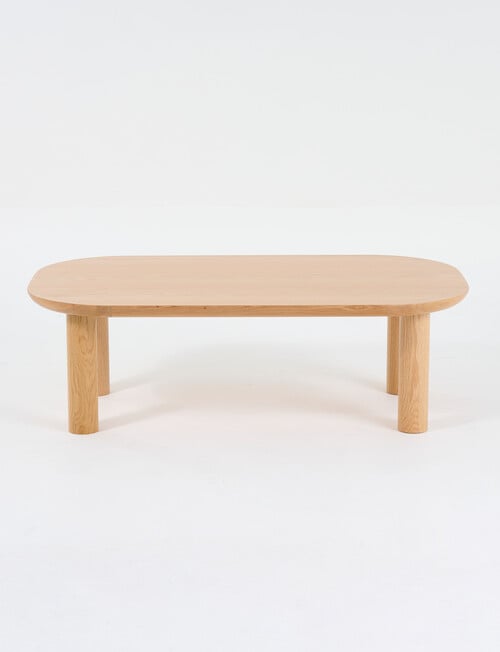 LUCA Furniture Geneva Coffee Table Rectangle, Natural product photo View 02 L