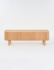 LUCA Furniture Geneva TV Cabinet, Natural product photo View 03 S