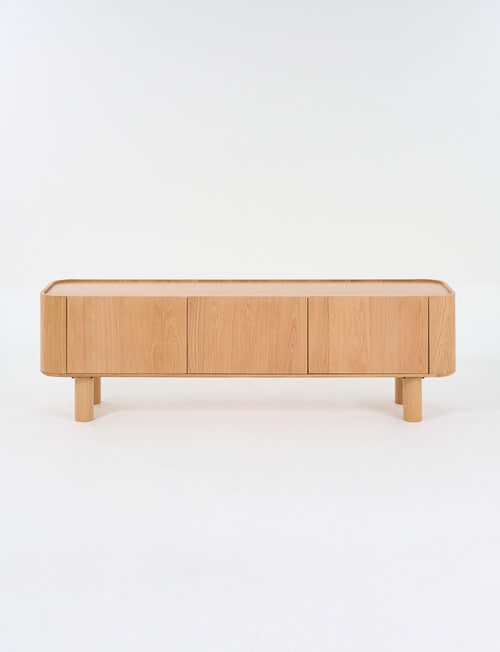 LUCA Furniture Geneva TV Cabinet, Natural product photo View 03 L