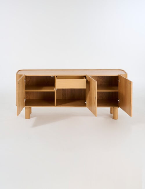 LUCA Furniture Geneva Sideboard, Natural product photo View 04 L