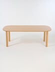 LUCA Furniture Geneva Dining Table 2.1m, Natural product photo View 02 S