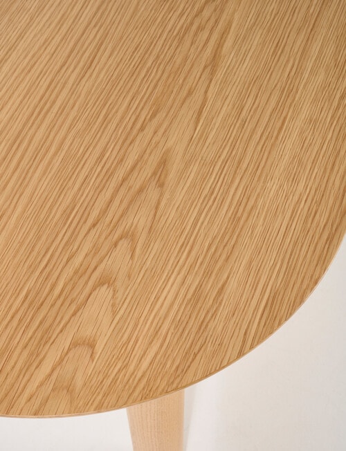 LUCA Furniture Geneva Dining Table 2.1m, Natural product photo View 04 L