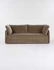 Marcello&Co Sentra Fabric 3 Seater Sofa Bed, Chocolate product photo View 02 S